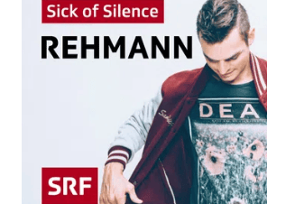 Cover des SRF-Podcasts «Sick of Silence» mit Robin Rehmann